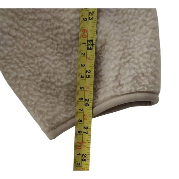 Goodfellow & Co Men's Faux Fur Quarter Zip Pullover Jacket, Size L. NWT - Picture 6 of 7